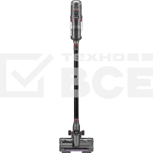 Пылесос вертикальный моющий Puppyoo T12 Plus Rinse серый, питание от аккумулятора, 185 Вт, уборка сухая/влажная, пылесборник 0.42 л