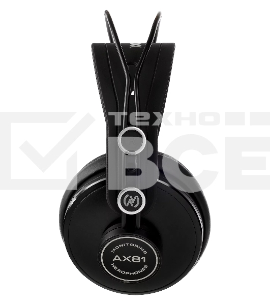 Проводные наушники Axelvox AX81 черный, полноформатные