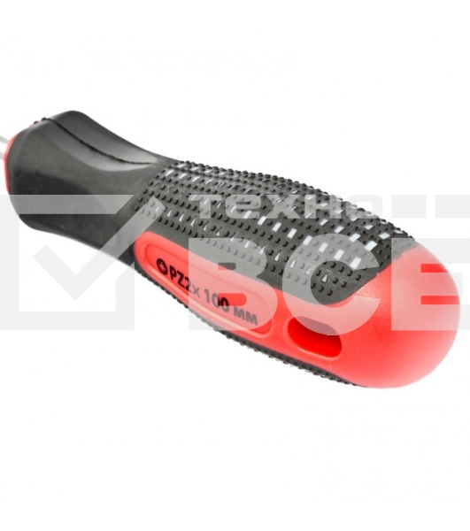 Отвертка Matrix Fusion 11403, PZ2 x 100 мм, CrV, 3-х компонентная рукоятка 'anti slip'