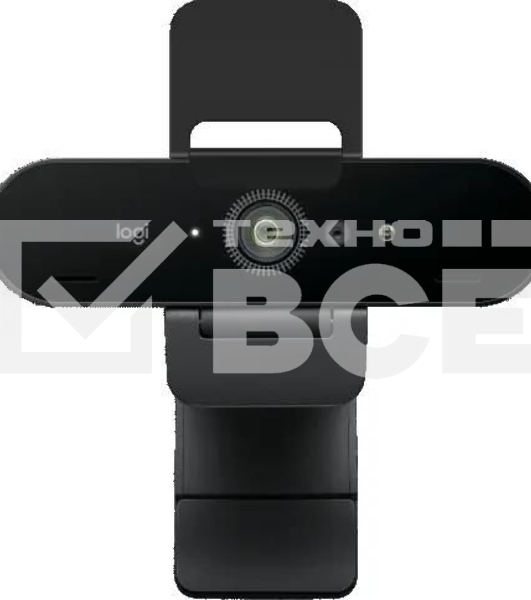 Камера Web Logitech BRIO черный 13Mpix (4096x2160) USB3.0 с микрофоном (960-001725)
