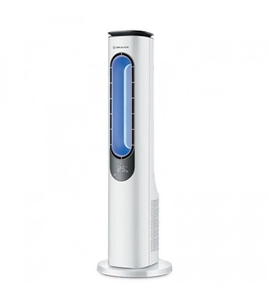 Вентилятор BRAYER BR4950 белый, напольный, 50 Вт, 3 скорости