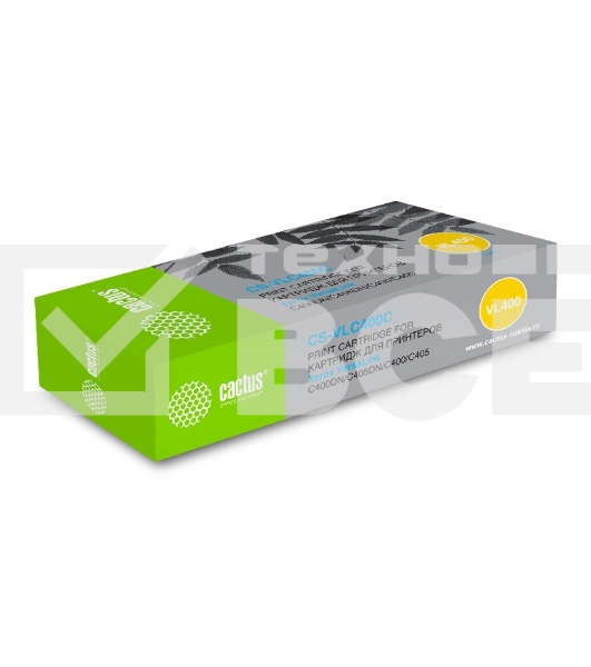 Картридж лазерный Cactus CS-VLC400CRU 106R03534 голубой (8000стр.) для Xerox VersaLink C400DN/C405DN/C400/405/C400N/C405N/