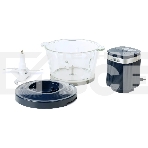 Чоппер Centek CT-1397 (синий) 600Вт 2 скорости, стеклянная чаша 2 л, 4 лезвия, резиновое основание, фото3