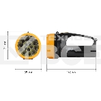 Фонарь светодиодный Трофи TSP10 кемпинговый походный ударопрочный, 2 режима, 15 LED, вилка для подзарядки, фото3