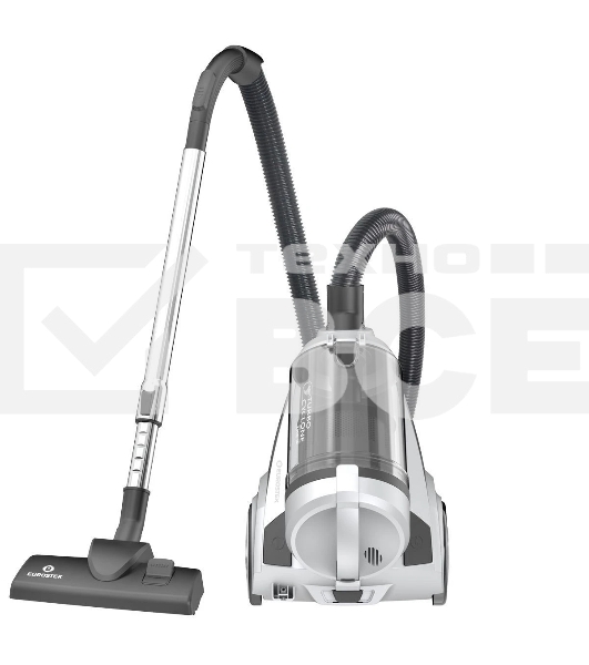 Пылесос Eurostek EVC-3009 белый, 420/2800 Вт, уборка сухая, пылесборник контейнер 3 л