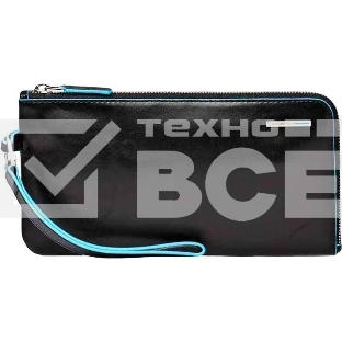 Мультипортмоне Piquadro Blue Square AC2648B2/N, черный, натур.кожа