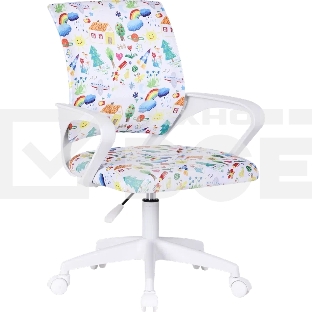 Кресло компьютерное детское Defender Fiesta Детск. рисунок, ткань, класс 1
