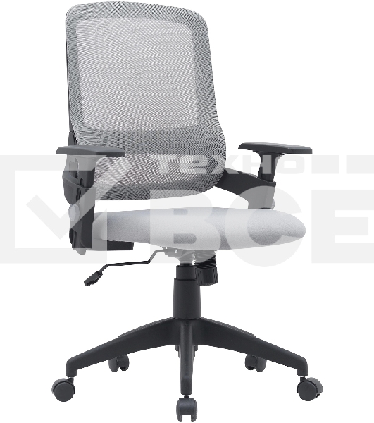 Кресло компьютерное Cactus CS-MC313-BKGY черный/серый, сетка/ткань