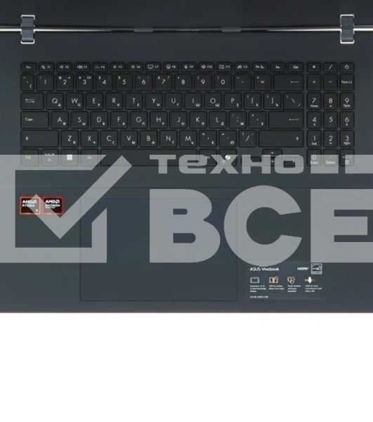 Ноутбук Asus Vivobook 17 M1807HA-S8025 Ryzen 7 260 16Gb SSD1Tb AMD Radeon 18.4
