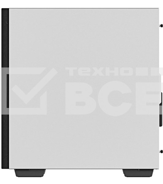 Компьютерный корпус Deepcool MACUBE 110 WH белый без БП ATX 1x120мм 2xUSB3.0 audio bott PSU