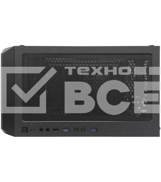 Компьютерный корпус 1STPLAYER TRILOBITE T5 ARGb Black, mATX, 4x120мм ARGb fans