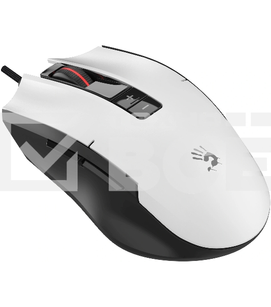 Мышь проводная A4Tech Bloody ES8 белый, 6000 dpi, USB, кнопки - 7