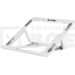 Подставка для ноутбука Buro BU-LS120 238x17x215мм 450г алюминий серебристый, фото3