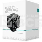 Кулер для процессора DEEPCOOL AK500 G2 DIGITAL NYX LGA1851/1700/1200/115X/AM5/AM4 (9шт/кор, TDP 240W, PWM, Fan 120мм, 5 тепл. Трубок, Copper Base, черный) RET (R-AK500G2-BKNNMN-GJD-1), фото3