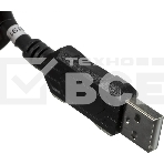 Гарнитура проводная с микрофоном A4Tech G530 черный/серый 1.8м мониторы оголовье, фото6