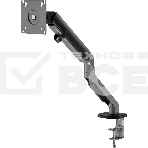 Кронштейн для мониторов Ultramounts UM734BL серый/черный 17'-27' макс.7кг крепление к столешнице поворот и наклон, фото9