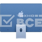 Моноблок Apple iMac A3247 24' 4.5K M4 8 core (4) 16Gb SSD 256Gb 8 core GPU macOS WiFi BT 143W клавиатура мышь Cam синий 4480x2520, фото3