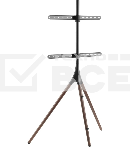 Подставка для телевизора Cactus CS-ST1246BKWN черный/орех, 45'-65' макс. 32 кг, напольный