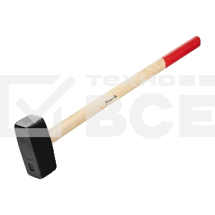 Кувалда Matrix 11037 7000 г, кованая головка, деревянная рукоятка 900 мм