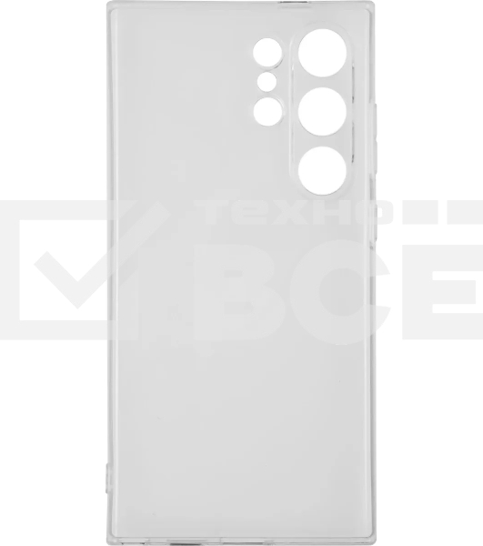 Чехол (клип-кейс) BoraSCO для Samsung Galaxy S24 Ultra 72955 прозрачный