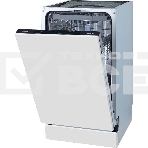 Встраиваемая посудомоечная машина Gorenje GV561D10, узкая, ширина 44.8см, полновстраиваемая, загрузка 11 комплектов, фото 1