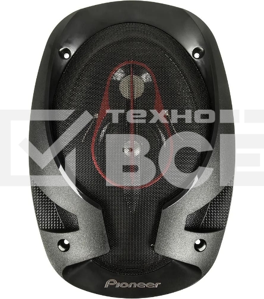 Колонки автомобильные Pioneer TS-R6951S 400Вт 4Ом 15x23см (6x9дюйм) (ком.:2кол.) коаксиальные трехполосные