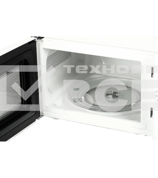 Микроволновая печь Galanz MOS-2008MW белый, 20 л, 700 Вт, переключатели - поворотный механизм