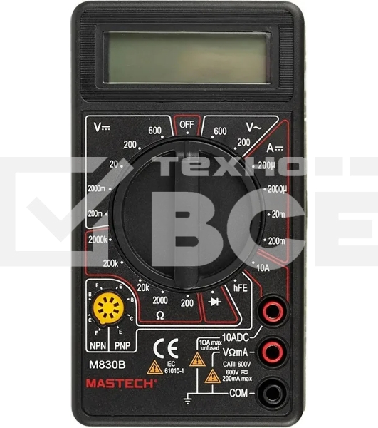 Портативный мультиметр MASTECH M830B
