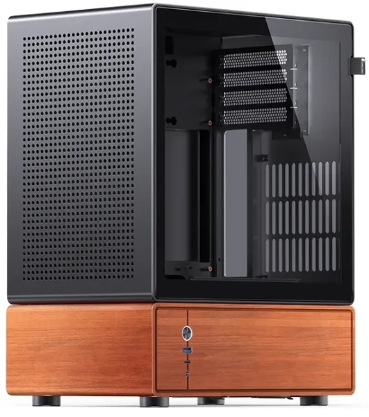 Корпус Jonsbo T7 Black, Mini-Tower, чёрный