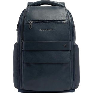Рюкзак мужской Piquadro Solm CA7023S141BM/AV серо-голубой кожа