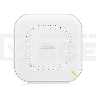Точка доступа Zyxel NebulaFlex NWA50AX PRO, WiFi 6, 802.11a/b/g/n/ac/ax (2,4 и 5 ГГц), MU-MIMO, антенны 3x3, до 575+2400 Мбит/с, 1xLAN 2.5GE, PoE, без поддержки Captive portal и WPA-Enterprise, защита от 4G/5G, БП в комплекте