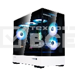 Компьютерный корпус ZALMAN P30 BW, MATX, BLACK/WHITE, WINDOW, 2x3.5