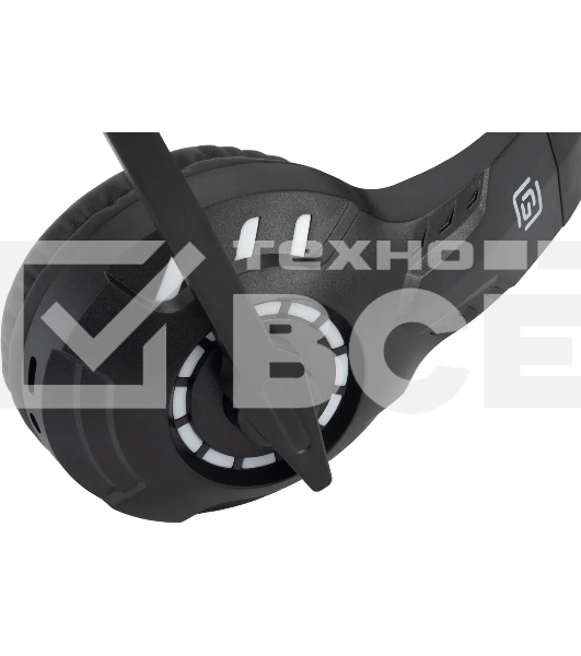 Наушники с микрофоном Оклик HS-L420G черный накладные BT оголовье (1939799)