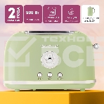 Тостер Galaxy Line GL 2911, райская олива, металл, 900 Вт, 6 степеней поджарки, фото3