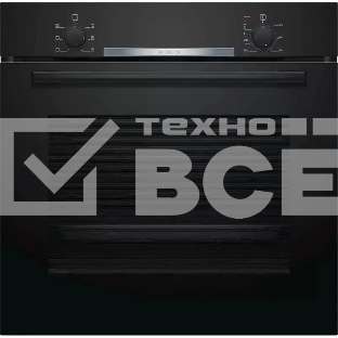 Духовой шкаф электрический Bosch HBA530BB0S черный/серебристый