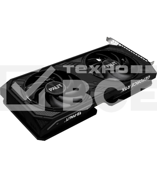 Видеокарта Palit RTX4070 DUAL NVIDIA GeForce RTX 4070 12Gb 192bit GDDR6 1920/20000 HDMIx1 DPx3 HDCP Ret