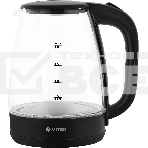 Чайник электрический Vitek VT-7004 1.8л. 1850Вт разноцветный корпус: стекло/пластик, фото5