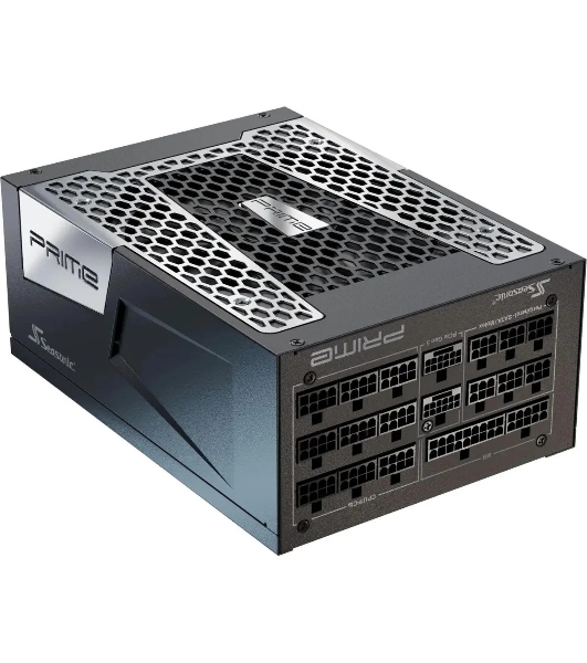 Блок питания Seasonic ATX 1600W Prime PX-1600 Gen.5 80 PLUS platinum (20+4pin) APFC 135мм fan 18xSATA Cab Manag RTL