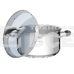 Кастрюля Maunfeld LAURA MCS40S08GR из нержавеющей стали со стеклянной крышкой, 22 см, 4 л., фото2