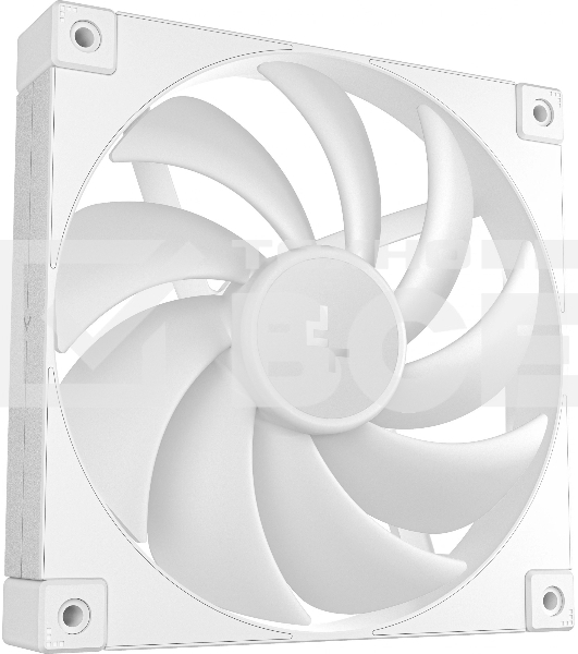 Вентилятор для корпуса DEEPCOOL FD14 белый, 140 мм, 1650 об/мин, 25.6 дБ, 4 pin