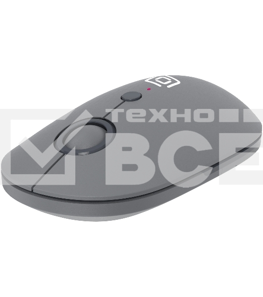 Мышь беспроводная Oklick 409MW графитовый, 1600 dpi, радиоканал, Bluetooth, USB, кнопки - 4