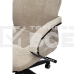 Кресло руководителя Бюрократ CH-608Fabric Light-21 песочный, крестовина пластик, фото16