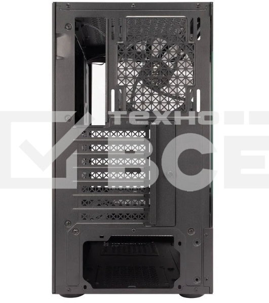 Компьютерный корпус 1STPLAYER MIKU Mi7-A Black / ATX / 3x120mm LED fans / Mi7-A-BK-2F1R-1F1