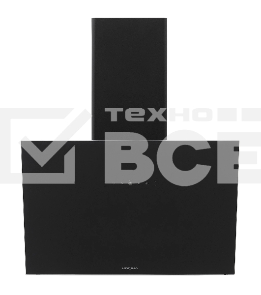 Вытяжка Krona BELINDA 600 black SGC