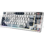 Клавиатура MSI FORGE GK600, USB, белый/синий, фото5