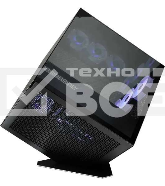 Компьютерный корпус Azza CUBE PLUS черный без БП ATX 6x120мм 2xUSB 3.0 1xUSB3.1 audio bott PSU