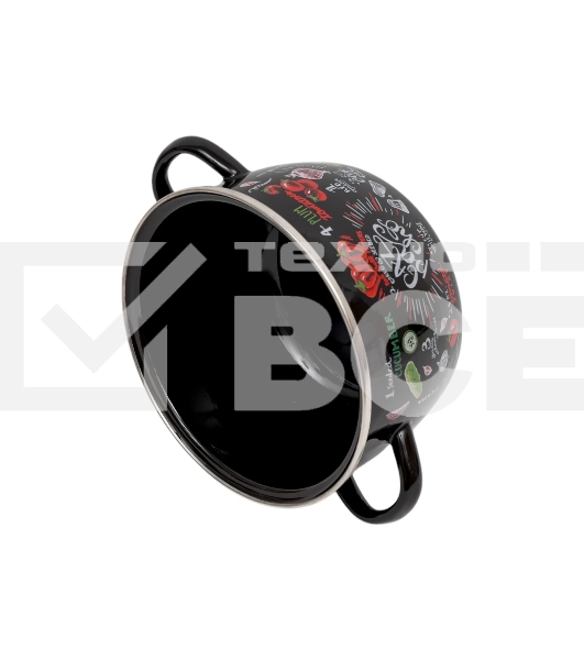 Кастрюля Appetite 1RC161M Gazpacho сферическая эмалированная 2 л