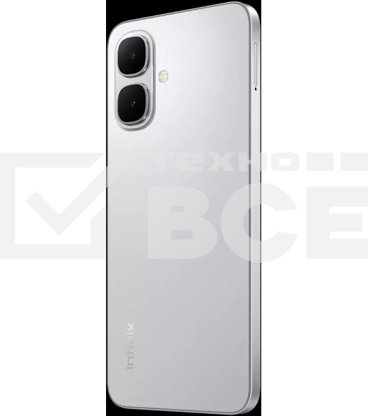 Смартфон Infinix SMART 10 4/128Gb серебристый