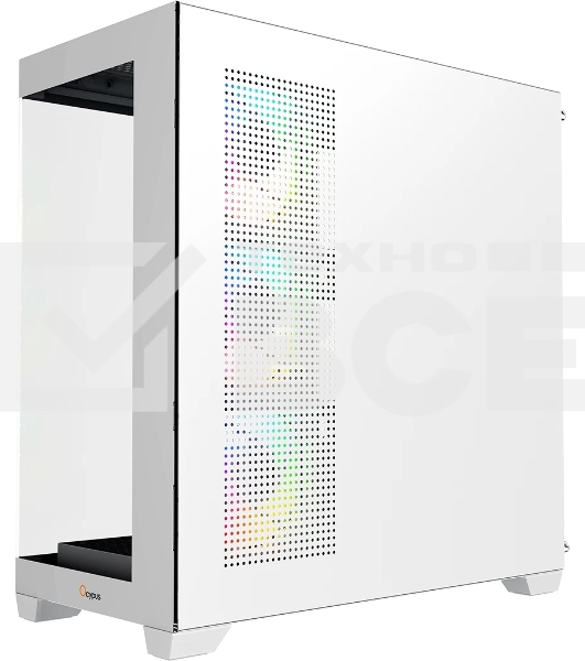 Компьютерный корпус Ocypus Gaммa C72 WH ARGB ATX/win/white/4 ARGB fans/no PSU/Tempered Glass