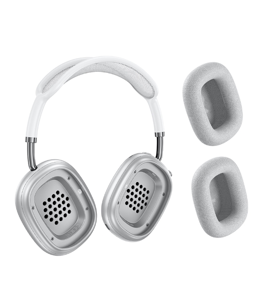 Наушники накладные HOCO (6942007650403) W65 Plus, серебристый